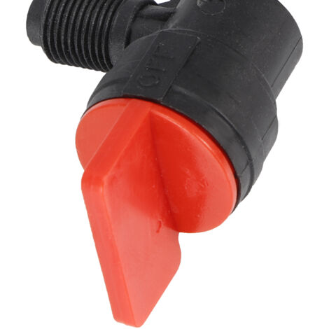 Interrupteur de Robinet à 90 Degrés pour Tuyau de Carburant de 1/4" - Pièce de Rechange pour Valve de Coupe -KZQ