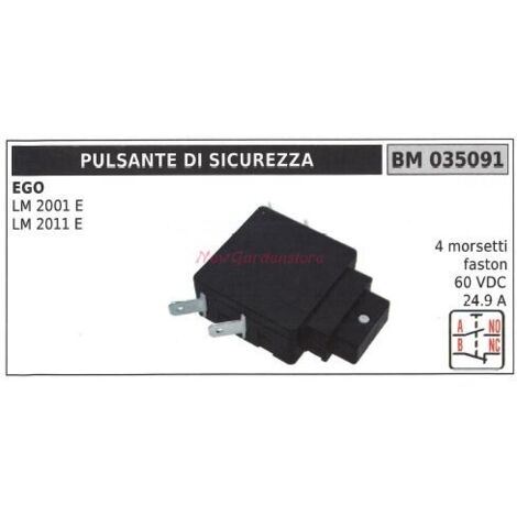Interrupteur de sécurité EGO LM 2001 E LM 2011 E 4 bornes faston 60 VDC 035091