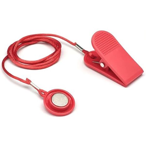 Interrupteur De Sécurité Magnétique - Pour Tapis De Course - Câble De 1 M - Diamètre Aimant 1,8 Cm - Bague En Plastique ABS - 1 Pièce