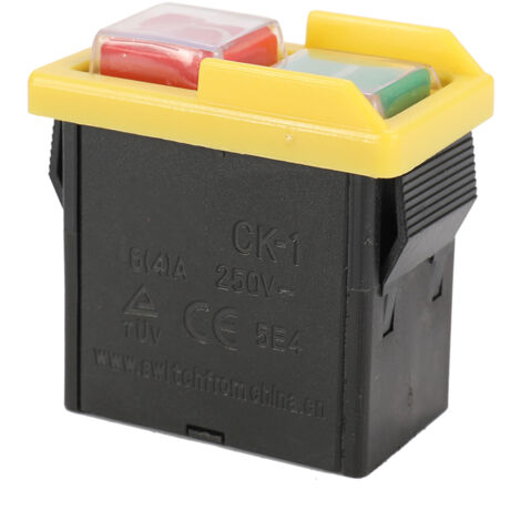 Interrupteur de sécurité universel 250 tension CK1/250 V Arrêt d'urgence S-afe Cut Off Killer Interrupteurs étanches et anti-poussière électromagnétiques pour rectifieuse