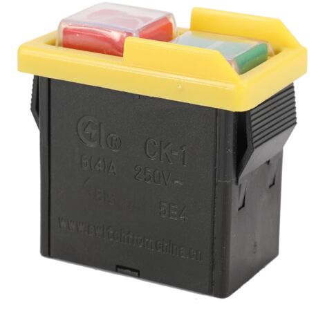Interrupteur de sécurité universel 250 V CK1/250V, coupe-circuit d'urgence, étanche et électromagnétique pour meuleuse
