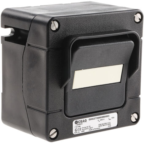 Interrupteur de station de commande Eaton 1 RT Noir IP66 ( Prix pour 1 )