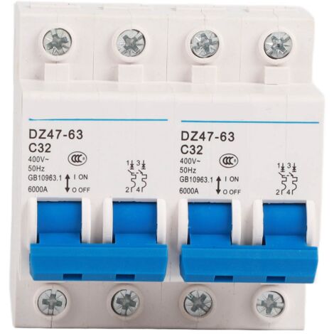 Interrupteur de Transfert Manuel pour Disjoncteur Dual Power AC 400V 32A 4500A pour Maison