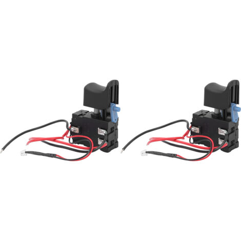 Interrupteur de Vitesse Variable pour Meuleuse d'Angle, Bouton de Commande Universel pour Outils Électriques, Lot de 2