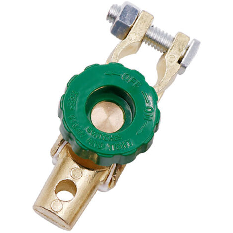 Interrupteur Déconnexion Batterie 17MM Anti-Fuite Universel avec Protection - Coupe-Circuit Principal pour Voiture