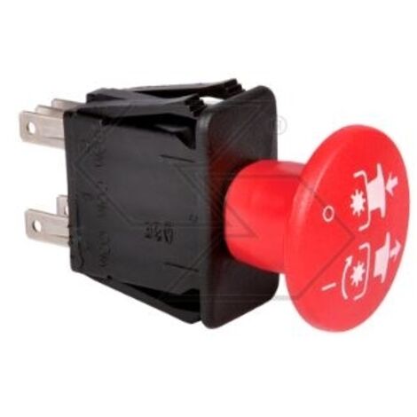 Interrupteur d'engagement de la lame Allumage PUSH-PULL pour ARIENS BOBCAT
