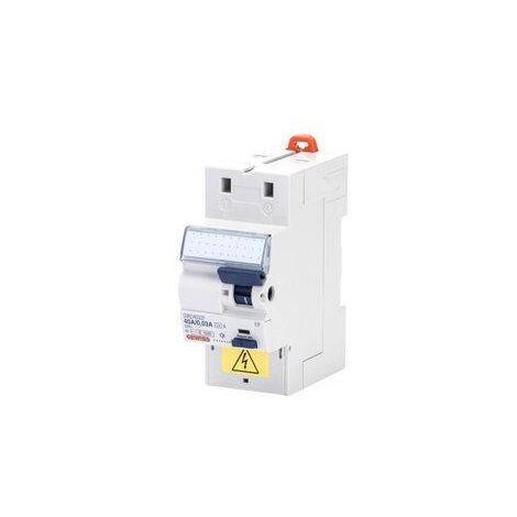 INTERRUPTEUR DIFFERENTIEL 2 POLES 63A TYPE A 30MA 2 MODULES GEWISS GWD4052