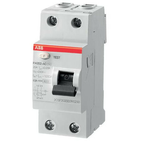 Interrupteur différentiel 2P raccordement Rapide 25A 30mA Type Ac (444041)