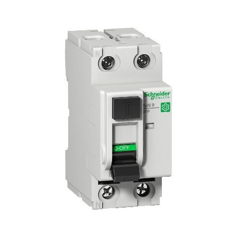 Interrupteur differentiel 40A 2P protection 30mA type A-SI bornes vis 480Y / 277V Multi9 GFP