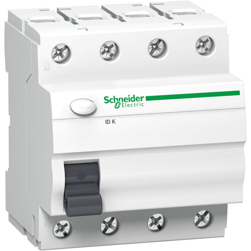 Schneider Electric - A9Z05425 interrupteur différentiel, 4P, 25 a, 30 ma, classe ac