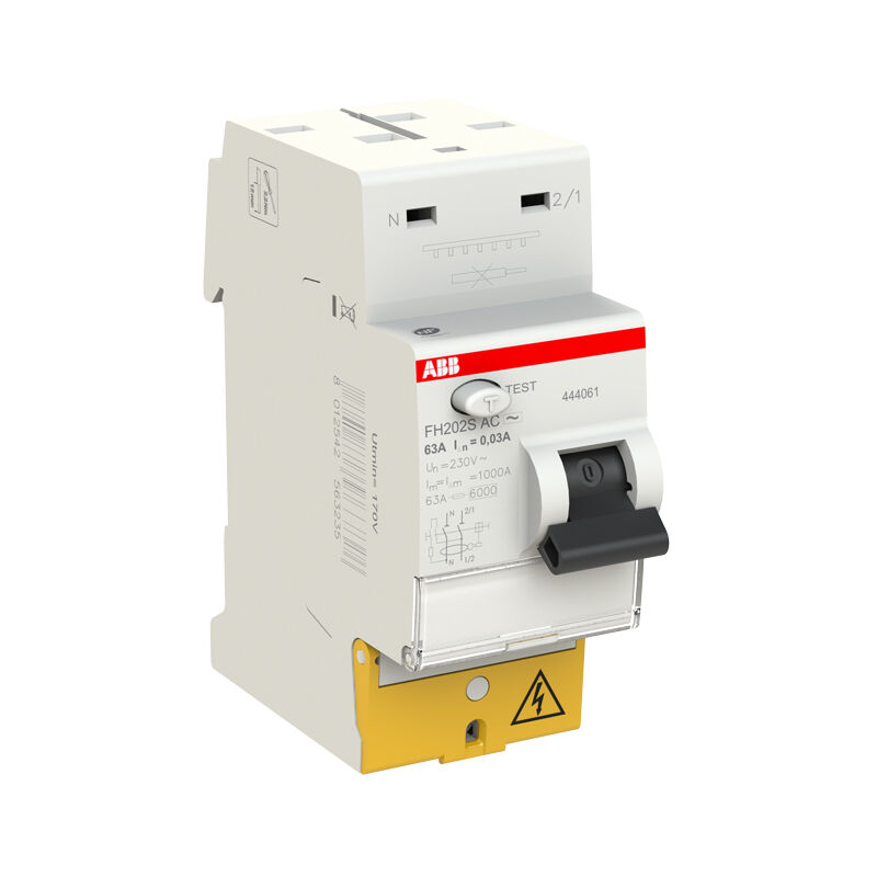 Interrupteur différentiel 63A 30Ma Type ac ABB