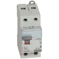 Interrupteur différentiel bipolaire DX³-ID protection tête de groupe - arrivée haut/départ bas Legrand