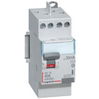 Interrupteur différentiel bipolaire DX³-ID protection tête de groupe - arrivée haut/départ haut Legrand