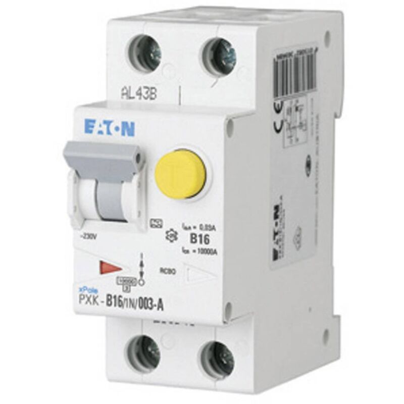 Eaton - 236964 Interrupteur différentiel/Disjoncteur de protection 2 pôles 16 a 0.03 a 240 v/ac