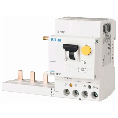 Interrupteur différentiel Eaton coupable 63A 30mA 4P type AC 170198