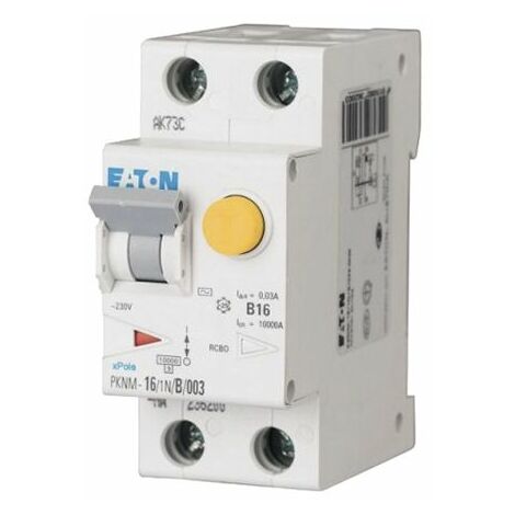 Interrupteur différentiel Eaton Eaton Moeller, 2 Pôles, 10A, 30mA, Type C ( Prix pour 1 )