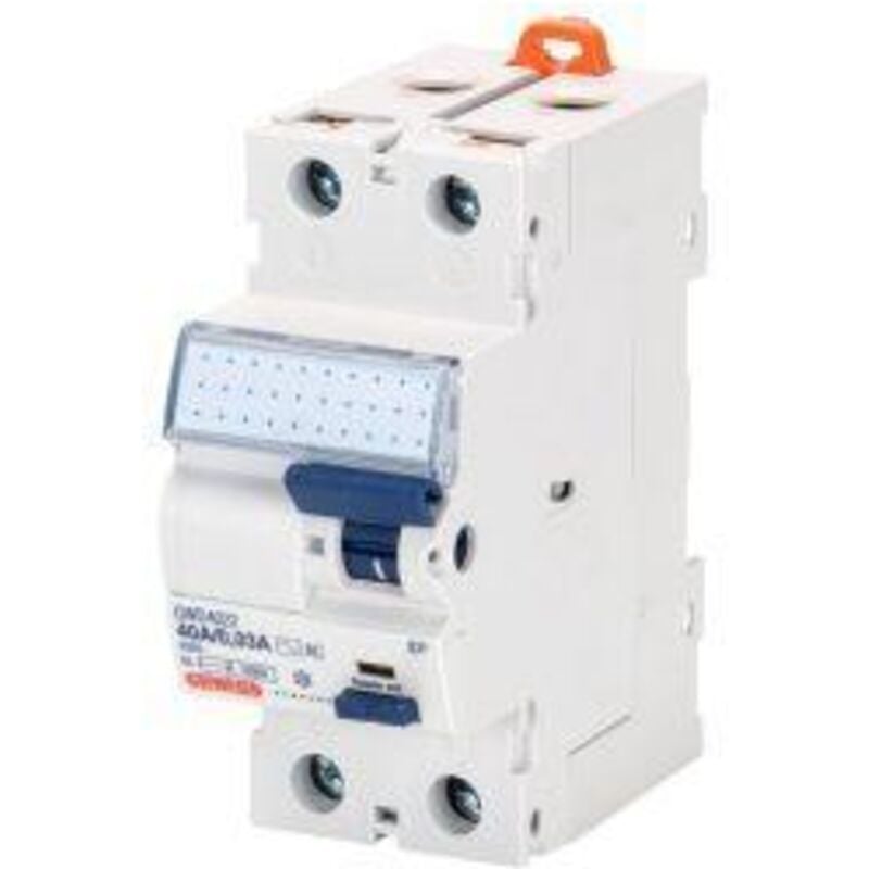 Gewiss - pure residual current circuit breaker 2p 25a gwd4014