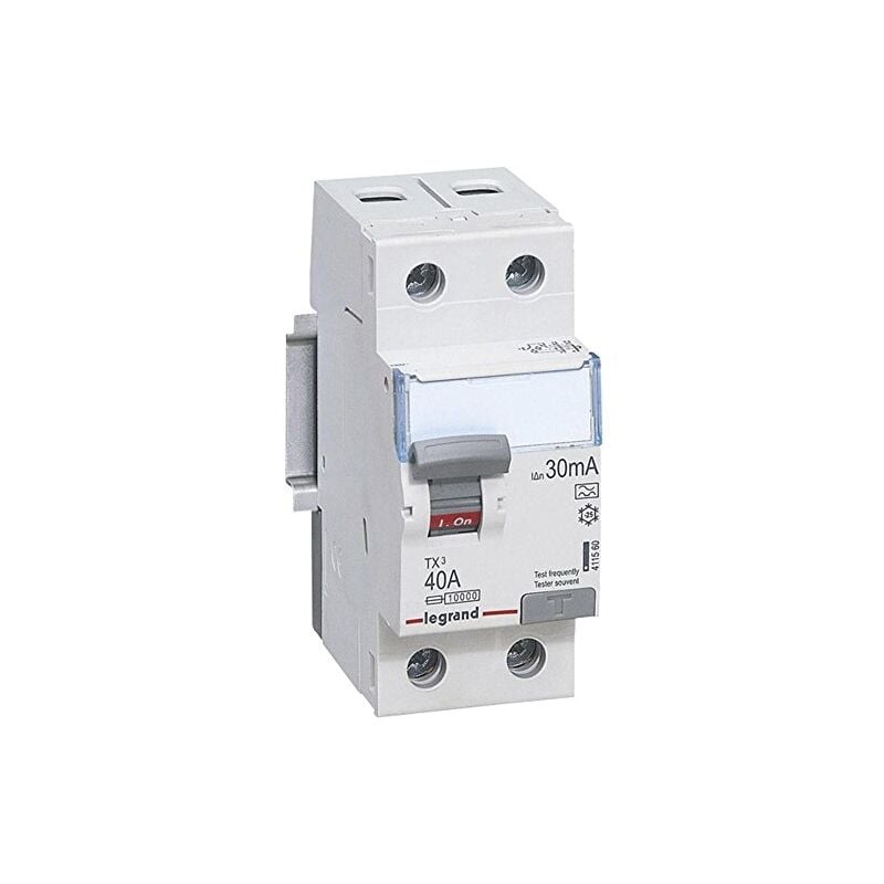 Legrand - rigide de protection TX3FI 40A 2P 30MA a 411560