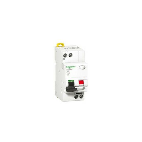 Interrupteur différentiel magneto-thermique Vigi 1P+N C 16A 30mA