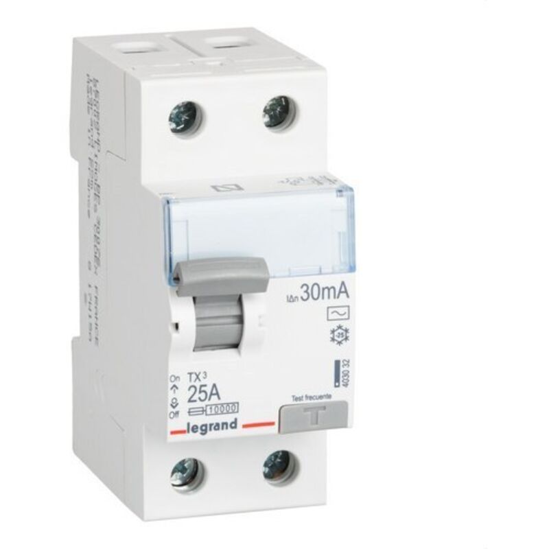 Interrupteur différentiel TX3 2/25/30AC
