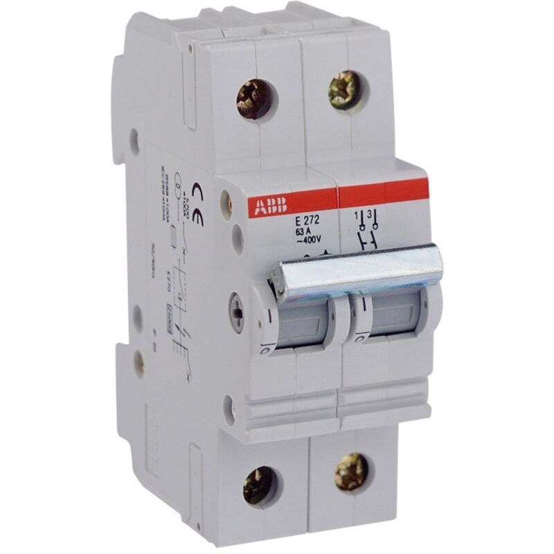 Interrupteur bipolaire 30Ma 63A ac ABB