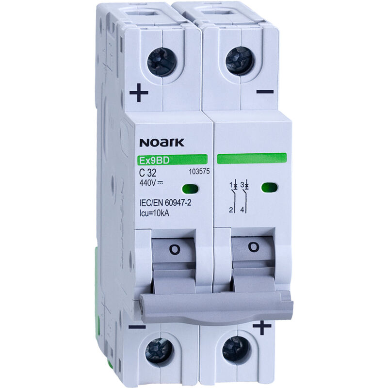 Interrupteur disjoncteur cc (courant continu) 40A