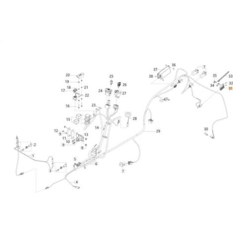 INTERRUPTEUR D'ORIGINE EMAK AK521339
