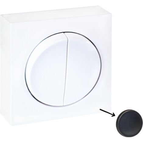 Interrupteur double va et vient 10AX - Dune Couleur Vulcain