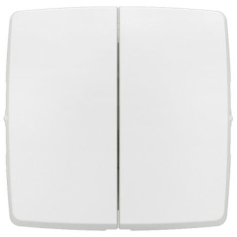 Legrand – Interrupteur va et vient composable 86120L – Saillie blanche – Borne automatique – Résistance IK04 – Installation simple