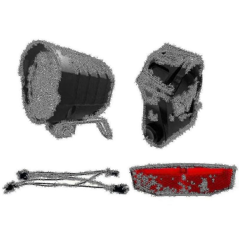 Interrupteur Ebike Dk240 avec feu avant Qd168 Dr001 feu arrière clignotant klaxon accessoires Ebike