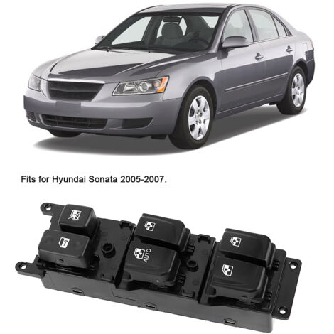 Interrupteur électrique de vitre conducteur Hyundai Sonata 2005‑2007 - Pièce d'origine 93570‑3K01