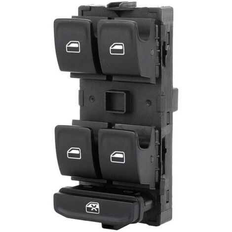 Interrupteur électrique pour vitre avant gauche/droite compatible Škoda Octavia II (2013–2017) – Référence 5ED959857