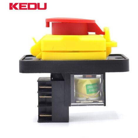 Interrupteur électromagnétique KJD17F 16A 120V à 5 broches, contacteur 110V AC avec contacts auxiliaires pour le retour de signal de commande de moteur d'équipement industriel.