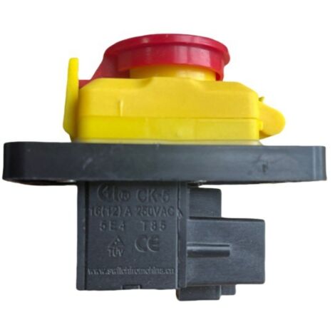 Interrupteur Électromagnétique KJD18 Identique Kedu - Interrupteur Alimentation Triphasé 400V 7 Broches - Perceuse Établi Polisseuse Meule Marine - Contacteur Industriel