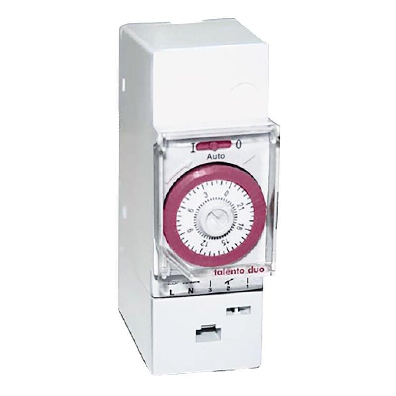 Interrupteur électromécanique avec duo de talents à programmation journalière