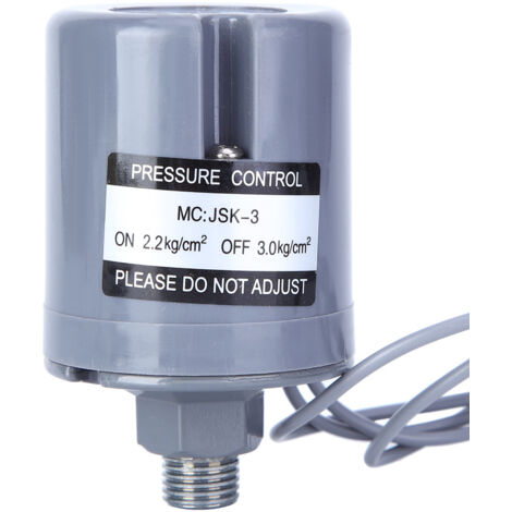 Interrupteur Électronique de Pression Automatique 220V pour Pompe à Eau 2.2‑3.0 bar Industriel