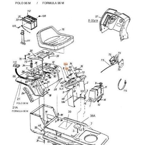 INTERRUPTEUR EMAK D'ORIGINE C7251396A
