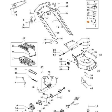 INTERRUPTEUR EMAK ORIGINAL 3040020R
