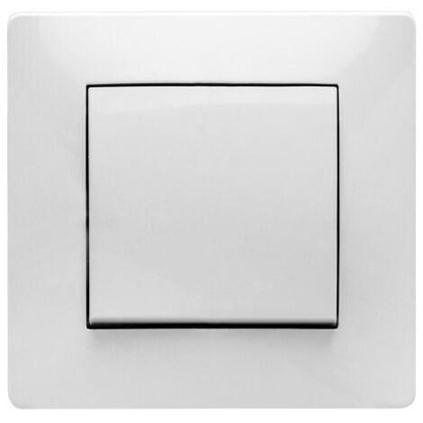 INTERRUPTEUR ENCASTRÉ BLANC - 10 A