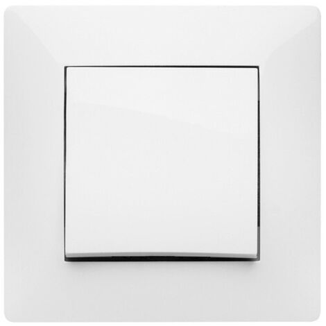 INTERRUPTEUR ENCASTRÉ, BLANC, INVERSEUR - 10 A