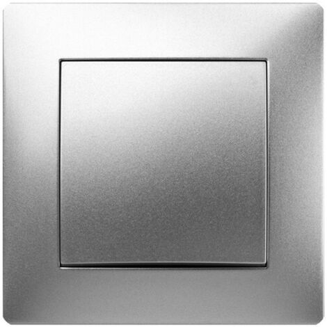 INTERRUPTEUR ENCASTRÉ EN ALUMINIUM - 10 A