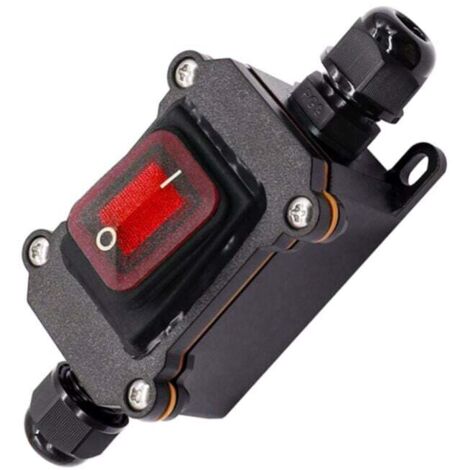 Interrupteur éTanche IP67 12V DC 20A à Haute Intensité