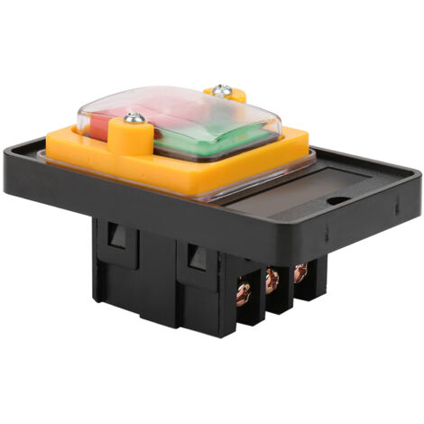 Interrupteur étanche ON/OFF 10A 220V/380V Bouton-poussoir