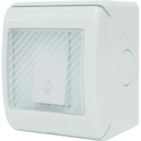 Interrupteur Exterieur - Poussoir Interrupteur - Interrupteur étanche - Bouton électrique étanche Bouton Poussoir étanche Pushbell