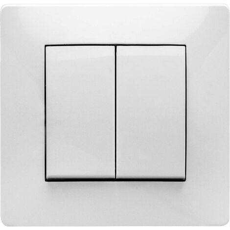Interrupteur famatel habitat 15 double 10A 250V
