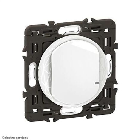 Interrupteur filaire connecté Céliane sans Neutre avec variation Blanc LEGRAND CB0403