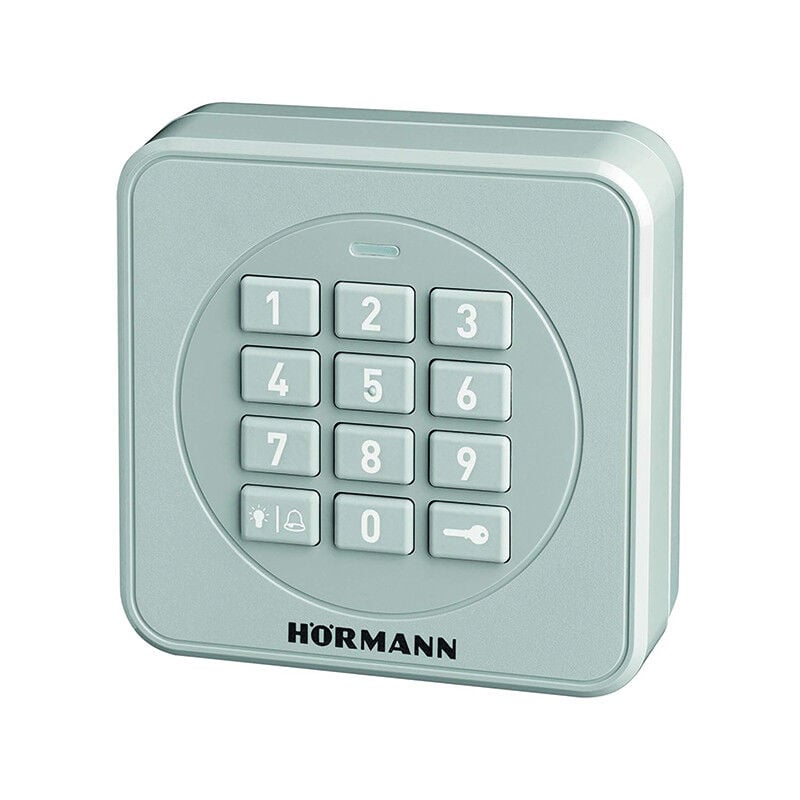 Interrupteur, Filaire, fct 3-1 bs, Clavier à codes, Gris, pour Porte de Garage