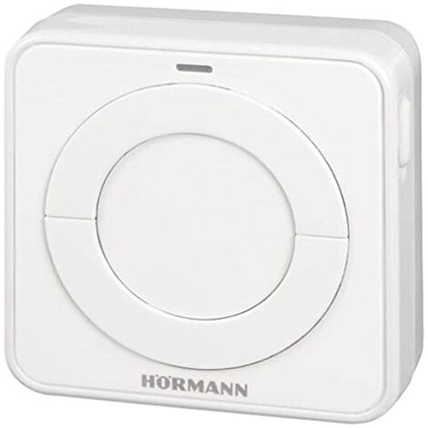 Interrupteur, Filaire, FIT 2-1 BS, Blanc, Bouton poussoir, Blanc, pour Porte de Garage