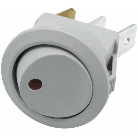 Interrupteur gris (SS-993665) Friteuse MOULINEX