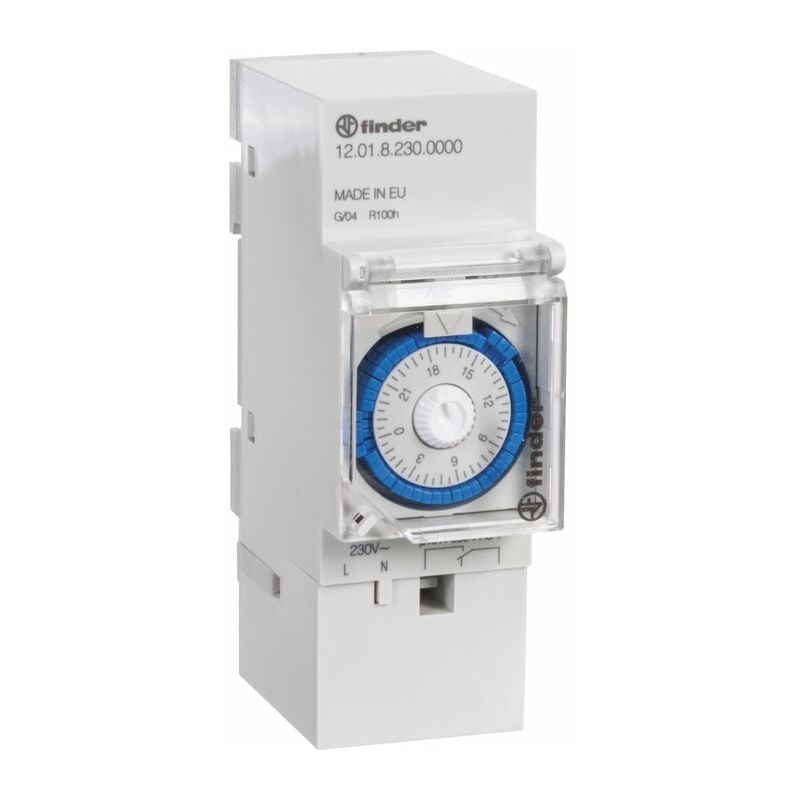 Interrupteur horaire à segments série 12.01 Finder